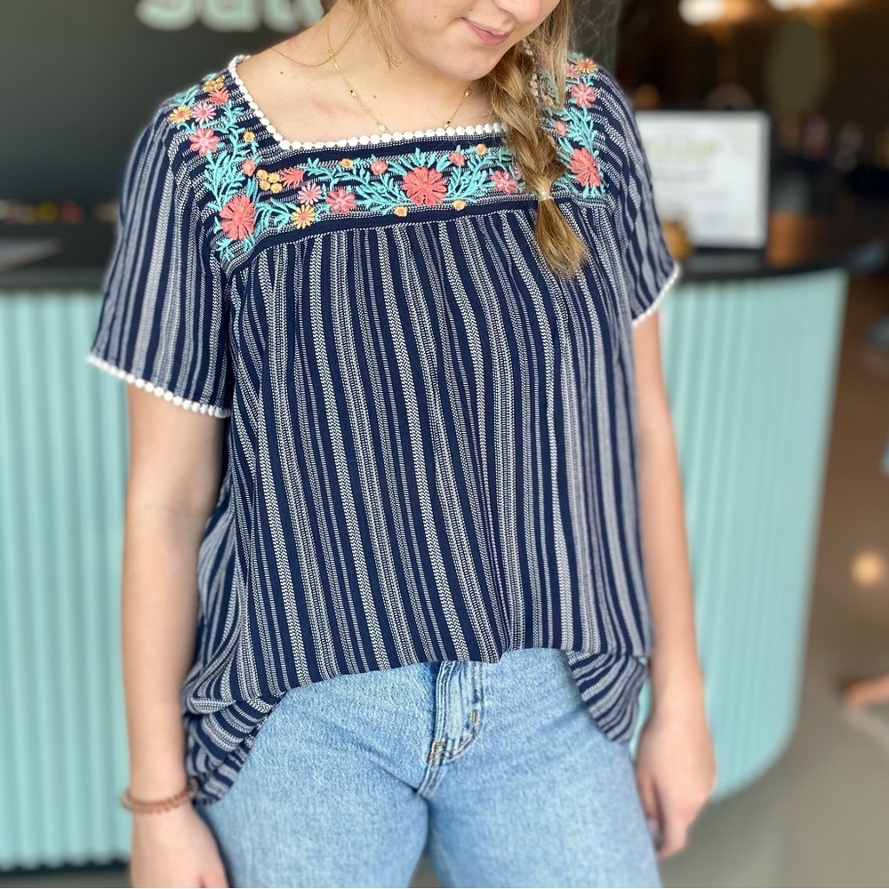 New Mexico style top/blouse
